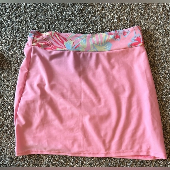 5/$25 LuckyBop three piece swimwear in pink floral pattern size small - Picture 8 of 10